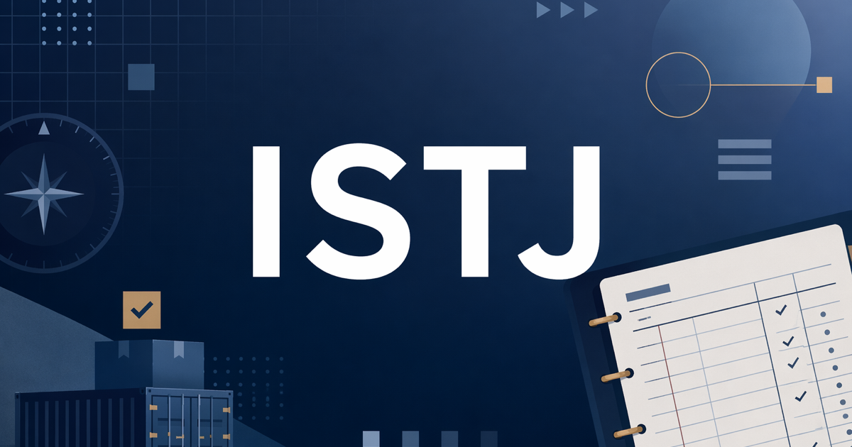ISTJ — The Logistician