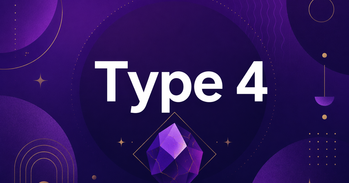 Type 4 — The Individualist